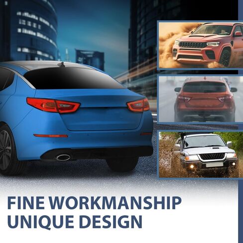 زوج عاكسات المصد الخلفي من CHEDA على الجانب الأيسر والأيمن متوافق مع Kia Optima 2014-2015 924062T500, 924052T500 أحمر in Saudi Arabia