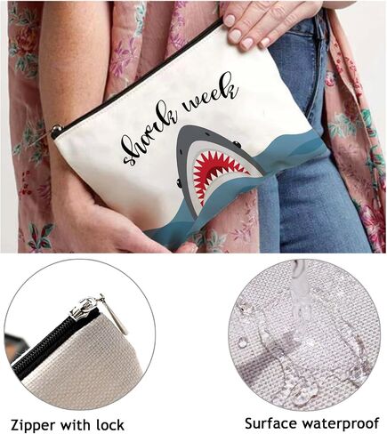 OUZ TV Show Inspired Grey Sloan Memorial Hospital Makeup Bag,Zipper Cosmetic Bag Travel Pouch Gift,Doctor Anatomy Fans Merchandise Grey Cosmetic Bag for Girl Women(Grey Sloan) in Saudi Arabia