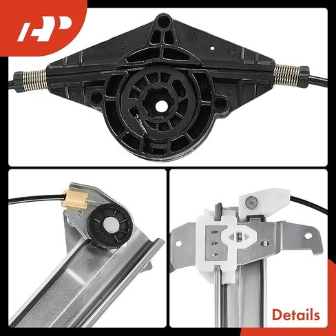 A-Premium Power Window Regulator Without Motor Compatible with Lincoln Town Car Sedan Limousine 1993 1994 1995 1996 1997 Front Left Driver Side in Saudi Arabia