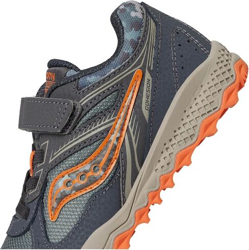 Saucony Cohesion TR14 A/C Trail Running Shoes (Little Big Kid) Sneaker, Aqua/Coral, 1 US Unisex in Saudi Arabia