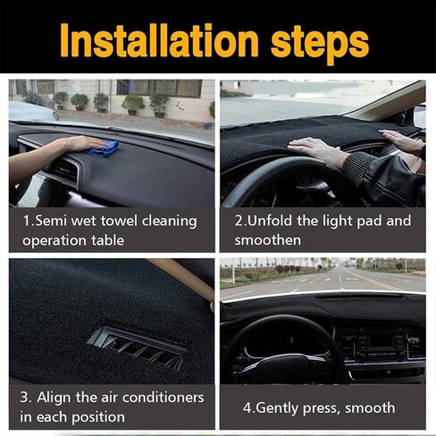 Car Dashboard Cover for H&onda Odyssey 2003-2008 Car Dashboard Cover Mat Shade Cushion Pad Carpets Accessories in Saudi Arabia