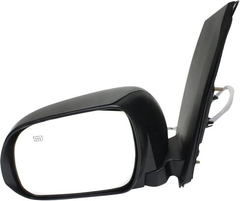 Garage-Pro Driver Side Power Heated Mirror For Toyota Sienna 2013-2017 Manual Fold, Without Signal Light, Blind Spot Monitor & Memory, Paintable, Car Mirror Vanity in Saudi Arabia