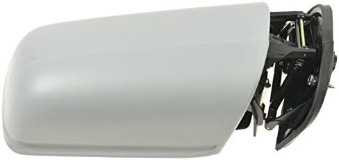TRQ Passenger Side Power Heated Paint to Match Mirror Smooth Black Compatible with 1996-1999 Mercedes Benz E300 E320 1997 E420 1998-1999 E430 1999 E55 AMG MB1321104 in Saudi Arabia