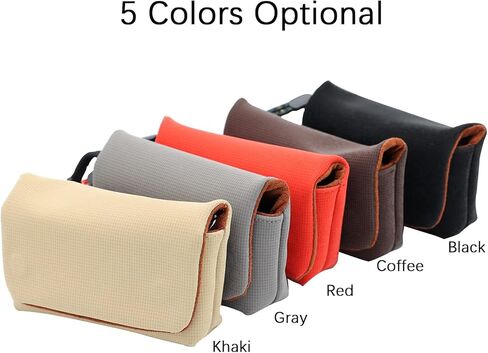 kinokoo Camera Storage Bag Compatible for SONY ZV1 ZVE10 RX100 Series Ricoh GR Series Canon SX720/730/740/G7X/G9X/ Fuji X-70/XF10 Panasonic ZS50/TS/LX Series Nikon W300s Olympus TG4/TG5 Black in Kuwait