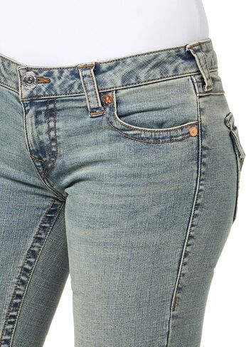 True Religion Women's Joey Low Rise Flare Jeans with Flap Pockets in Saudi Arabia