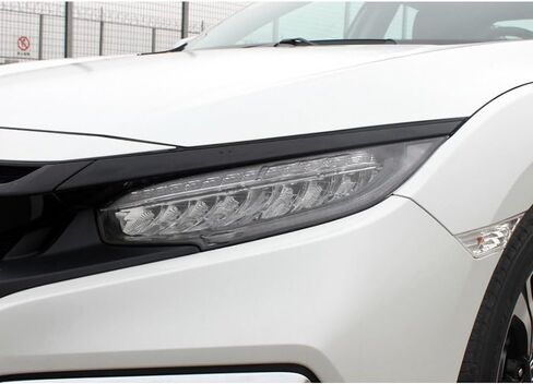 متوافق مع غطاء المصباح الأمامي H-onda Civic 2016-2021 - عدسة غطاء المصباح الأمامي الشفافة - حماية زجاجية شبكية (High A Piar) in Kuwait