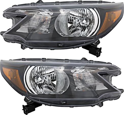For Honda CRV Headlights Lamps Set 2012 2013 2014 Halogen Driver and Passenger Side in Saudi Arabia