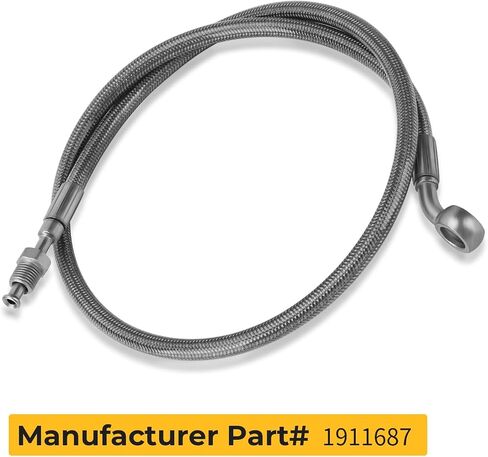 M MATI Front Right Brake Hose Line for Polaris Scrambler 850 2013 Sportsman 550 850 2011-2013 1911687 in Saudi Arabia