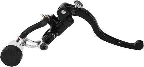 Pissente 22mm Universal Motorcycle Brake Master Cylinder Lever استبدال المقود الهيدروليكي مع سبائك الألومنيوم لمعظم الدراجات النارية 7/8 (مضخة أعلى اليسار) in Kuwait