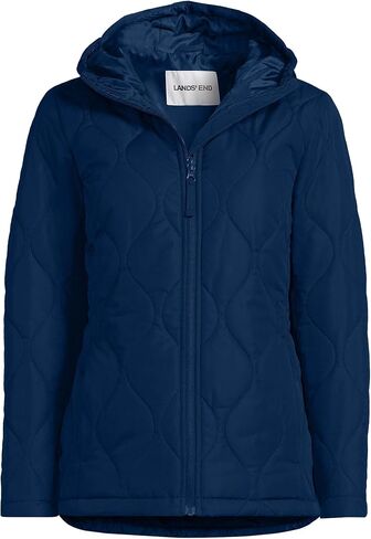 سترة نسائية من Lands' End FeatherFree مبطنة معزولة، مقاس X-Large in Kuwait