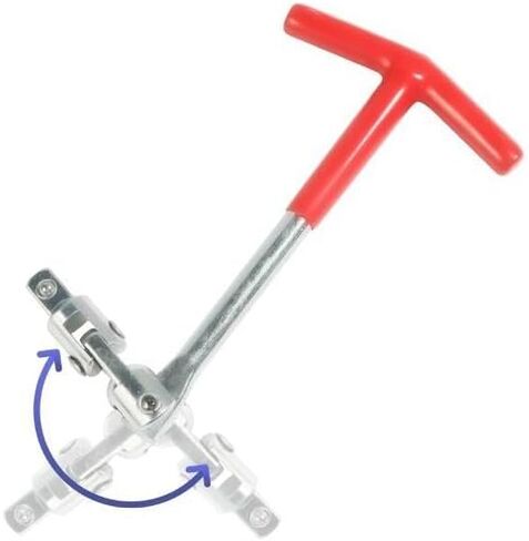 طقم مفتاح ربط مقبس شرارة على شكل حرف T (16 مم/18 مم/21 مم) - أداة إزالة وتركيب احترافية للدراجات النارية، جزازات العشب، مركبات الدفع الرباعي، نافخات الثلج، المحركات الصغيرة وما إلى ذلك - 3 أحجام in Kuwait