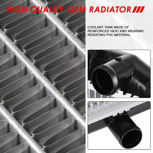 Auto Dynasty Radiator Compatible with 01-04 Infiniti QX4 Pathfinder AT, DPI 2459 Factory Style 1-Row Cooling Radiator, Aluminum Core in Saudi Arabia