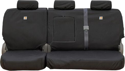 أغطية مقاعد مخصصة من Covercraft Carhartt Super Dux SeatSaver | يناسب 2021-2025 Ford F-250/F-350/F-450/F-550 Crew Cab | مقعد طويل في الصف الثاني بنسبة 60/40، لون أسود سوبر دوكس in Saudi Arabia