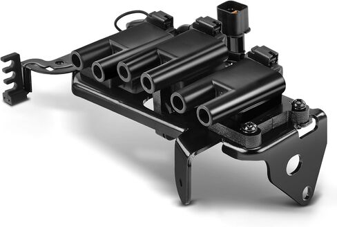 YHTAUTO Ignition Coil Replacement for 2001-2006 Hyundai Santa Fe 2.7L V6, 2003-2008 Tiburon 2.7L V6 Replace C1352 27301-37110 in Saudi Arabia