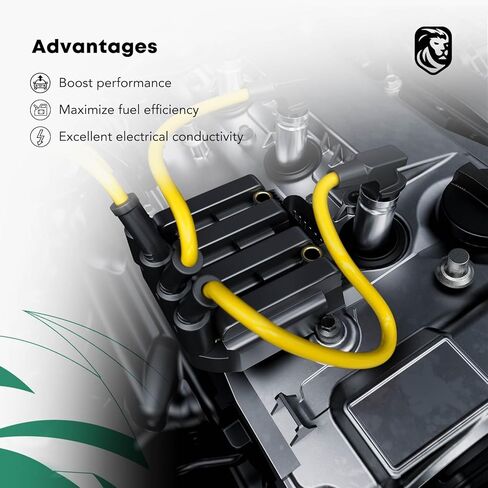 YHTAUTO Ignition Coil Replacement for 2001-2006 Hyundai Santa Fe 2.7L V6, 2003-2008 Tiburon 2.7L V6 Replace C1352 27301-37110 in Saudi Arabia