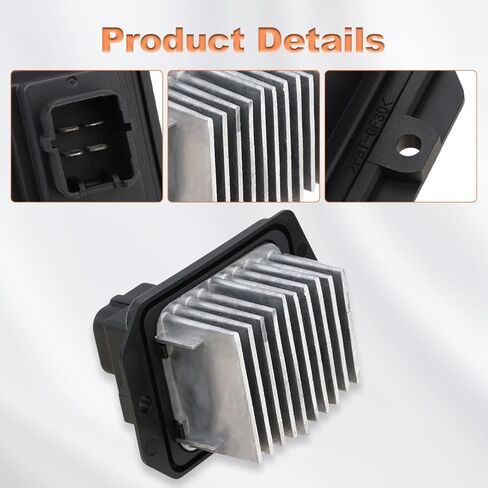 مقاوم محرك منفاخ HVAC متوافق مع Acura MDX 2014-2020 Honda Passport 2019-2021 Pilot 2016-2021 Ridgeline 2017-2021 لاستبدال 79330-TZ5-A51 79330-TG7-A61 in Saudi Arabia