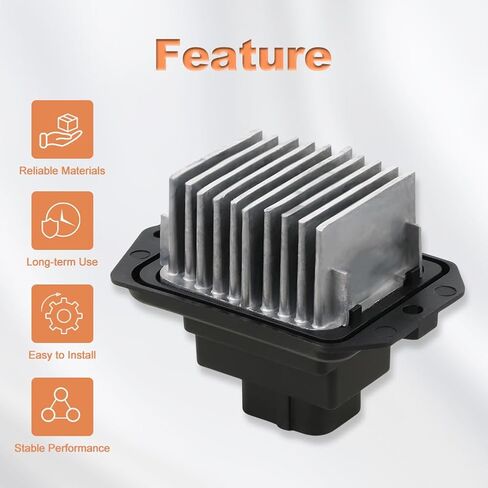 مقاوم محرك منفاخ HVAC متوافق مع Acura MDX 2014-2020 Honda Passport 2019-2021 Pilot 2016-2021 Ridgeline 2017-2021 لاستبدال 79330-TZ5-A51 79330-TG7-A61 in Saudi Arabia