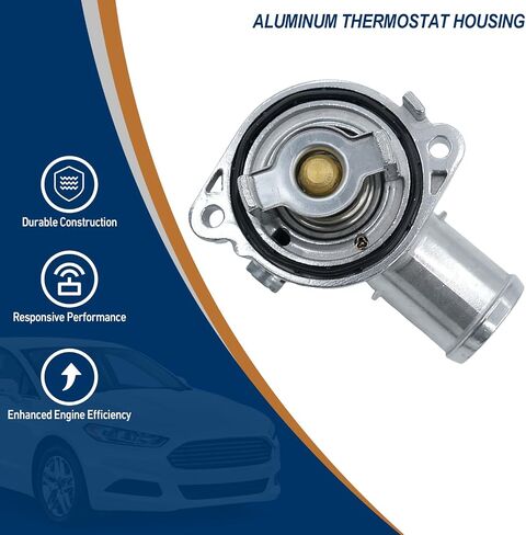 Thermostat Housing Assembly for 2011-2015 Dodge Durango, 2011-2020 Jeep Grand Cherokee 3.6L (Part #05184651AF, 49569, 902-852) in Saudi Arabia