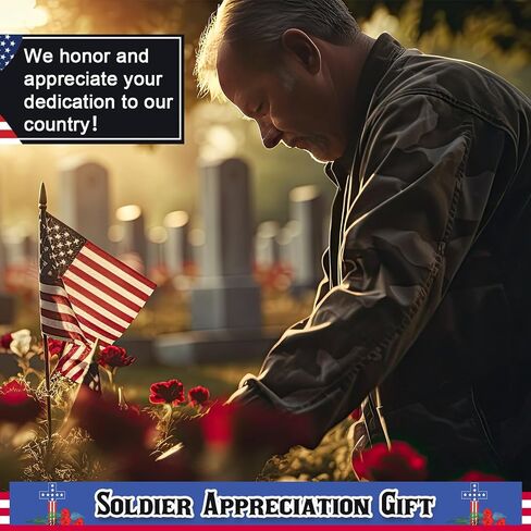 Tondiamo Patriotic Veterans Poppy Lapel Pins Bulk Memorial Day Thank You Gifts Flower Cross Brooch Badge USA Soldier Souvenir in Saudi Arabia