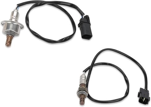 JDMON 2PCS Oxygen O2 Sensor Upstream Downstream Replacement for 2010-2016 Hyundai Santa Fe, Sonata, Tucson, Kia Forte, Optima, Sorento 2.4L Compatible with 234-5029, 2345029, 234-4238, 2344238 in Saudi Arabia