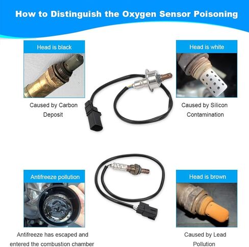 JDMON 2PCS Oxygen O2 Sensor Upstream Downstream Replacement for 2010-2016 Hyundai Santa Fe, Sonata, Tucson, Kia Forte, Optima, Sorento 2.4L Compatible with 234-5029, 2345029, 234-4238, 2344238 in Saudi Arabia