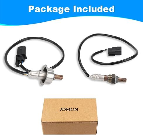 JDMON 2PCS Oxygen O2 Sensor Upstream Downstream Replacement for 2010-2016 Hyundai Santa Fe, Sonata, Tucson, Kia Forte, Optima, Sorento 2.4L Compatible with 234-5029, 2345029, 234-4238, 2344238 in Saudi Arabia