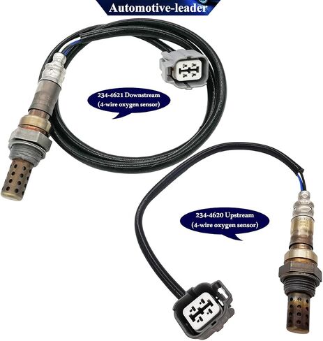 2Pcs 234-4620 234-4621 Upstream Oxygen Sensor 1 Downstream O2 Sensor 2 for Honda Accord DX LX EX 2.3L-l4 F23A1 & F23A5 Engine 1998 1999 2000 2001 2002 in Saudi Arabia