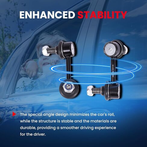MOCA 2 K750706 Rear Sway Bar End Links Compatible with 2009-2018 for Dodge Journey in Saudi Arabia