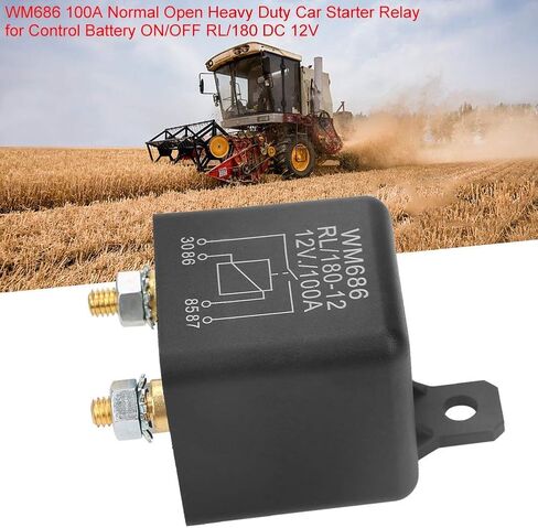 Tyenaza 12V 100A Relay WM686 Car Starter Heavy Duty Split Charge مع 2 دبوس لسيارة شاحنة محرك السيارات قارب in Saudi Arabia