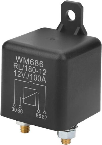 Tyenaza 12V 100A Relay WM686 Car Starter Heavy Duty Split Charge مع 2 دبوس لسيارة شاحنة محرك السيارات قارب in Saudi Arabia