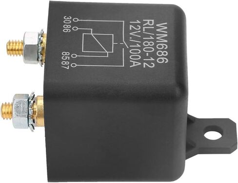 Tyenaza 12V 100A Relay WM686 Car Starter Heavy Duty Split Charge مع 2 دبوس لسيارة شاحنة محرك السيارات قارب in Saudi Arabia