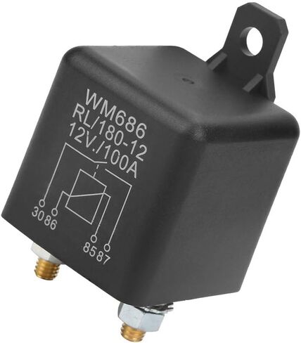 Tyenaza 12V 100A Relay WM686 Car Starter Heavy Duty Split Charge مع 2 دبوس لسيارة شاحنة محرك السيارات قارب in Saudi Arabia