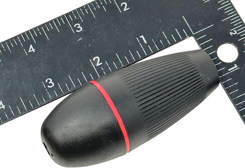 Unity U-5591 Handle Grip for Spotlight Control 3.5" Regular Size, Black, Rubber in Saudi Arabia