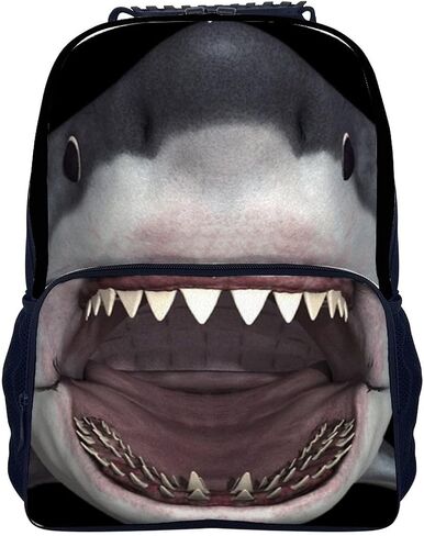 Skymoon Children's 3D Animal School Backpacks (16 Inch,Shark) in Saudi Arabia