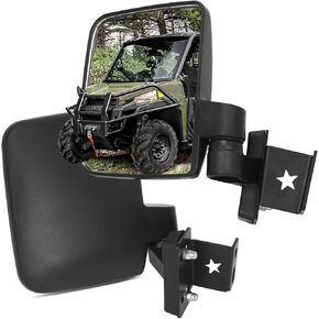 مرايا جانبية لسيارة Polaris Ranger 570/500 /900 2013-2025، باستثناء القضبان الدائرية، تناسب كابينة Pro-Fit وإطار قفص المصنع وLock N Ride in Kuwait