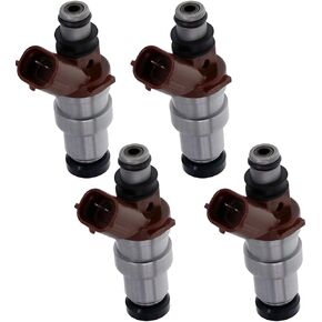 Set of x4 Remanufactured OEM DENSO 23250-75050 23209-75050 Fuel Injectors work for 1996-2000 Toyota 4Runner for 1996-1998 Toyota T100 for 1995-1999 Toyota Tacoma 2.7L 3RZ-FE Turbo motor I4 Cylinder in Saudi Arabia