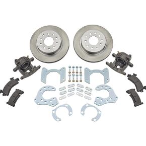 Speedway Motors Complete Rear-End Bolt-On Disc Brake Kit Conversion, Universal Kit Fits Ford 8 or 9 Inch, Complete Kit for Easy Installation to Increase Stopping Power in Kuwait