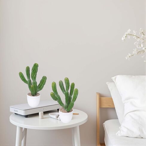 Artificial Cactus 16inch Faux Cacti Fake Succulent Plants for Indoor Outdoor Home Office Garden Decor in Saudi Arabia