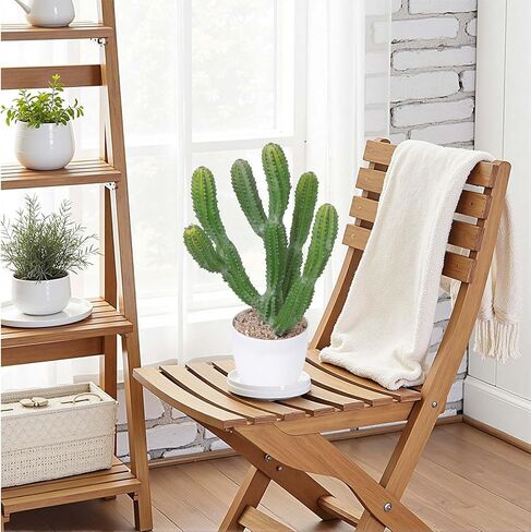 Artificial Cactus 16inch Faux Cacti Fake Succulent Plants for Indoor Outdoor Home Office Garden Decor in Saudi Arabia