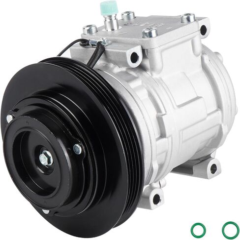Air Conditioner AC Compressor with A/C Clutch Fit for Geo Prizm 1.6L 1989-1992, Fit for Toyota Corolla 1.6L 1989-1997, Fit for Toyota Corolla 1.8L 1993-1997, CO 11099C in Saudi Arabia