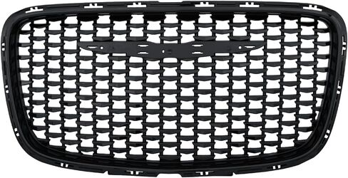 PENSUN Front Grille Grill Assembly Compatible with 2015-2022 Chrysler 300 300C SRT Style Replacement Front Bumper Upper Grille 5SW18DX8AD CH1200393 in Kuwait