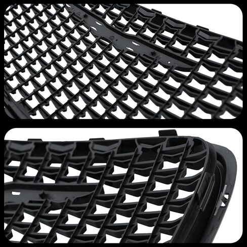 PENSUN Front Grille Grill Assembly Compatible with 2015-2022 Chrysler 300 300C SRT Style Replacement Front Bumper Upper Grille 5SW18DX8AD CH1200393 in Kuwait