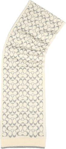 Coach METALLIC SIG C KNIT SCARF in Saudi Arabia