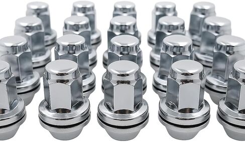 EZAccessory 24 Lug Nuts for Toyota 6 Lug (2023-2024) Factory Tundra Landcruiser OEM Mag M14x1.5 Shank Dia 0.87" in Saudi Arabia