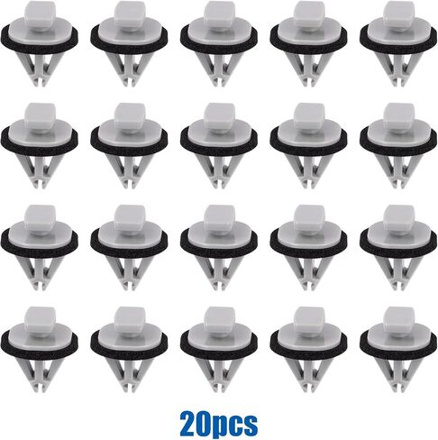 OAUTOO 20pcs Fender Molding Retainer Body Side Molding Clip for GM 11611079 fits Buick Enclave Regal Cadillac CTS ELR Escalade ESV Chevy Suburban Tahoe Volt Yukon 2014-On in Saudi Arabia