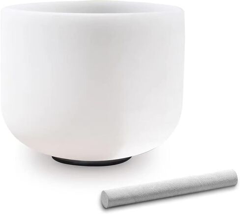 9 Inch Crystal Singing Bowl C Note (±40 cents) Root Chakra with O-ring and Mallet for Meditation, Yoga, Spiritual and Body Healing and Energy Cleansing in Saudi Arabia