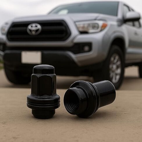 EZAccessory 24 Lug Nuts for Toyota 6 Lug (2023-2024) Factory Tundra Landcruiser OEM Mag M14x1.5 Shank Dia 0.87" in Saudi Arabia