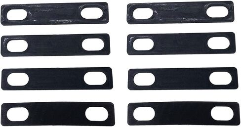 Guitar Neck Shims Brass 10PCS Includes 4Pcs 0.2mm, 4Pcs 0.5mm and 2Pcs 1mm Thickness for Guitar Bass Bolt-on Neck Repair Brass Shims Gold in Saudi Arabia