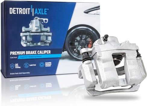Detroit Axle - Front Left Brake Caliper for 12-15 Hyundai Sonata, 11-16 Kia Optima, Driver Side Brake Caliper w/Bracket 2011 2012 2013 2014 2015 2016 Replacement in Saudi Arabia