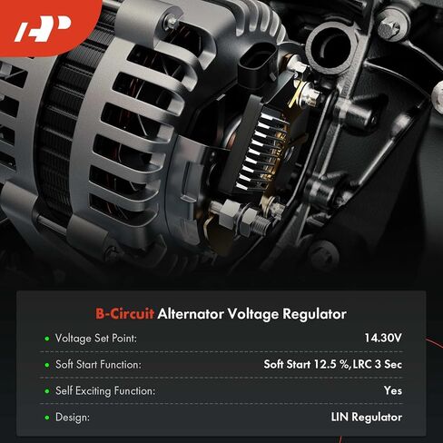 A-Premium 14V Alternator Voltage Regulator Compatible with Jeep Grand Cherokee 2007-2009 & Mercedes-Benz E280, E300, E320, ML320, Sprinter 2500, Sprinter 3500, GL320, R320, R350 & Dodge & Freightliner in Saudi Arabia